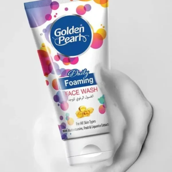 Golden Pearl Foaming Face Wash