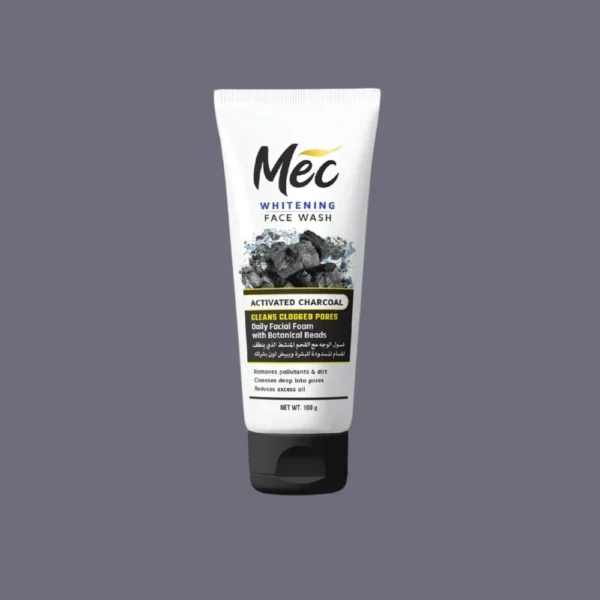 Mec whitening Face wash ACTIVATED CHARCOAL