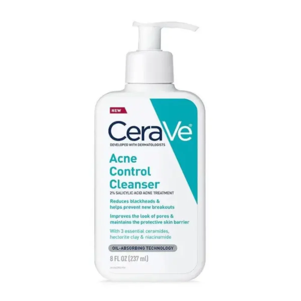 CeraVe Acne Control Cleanser pump