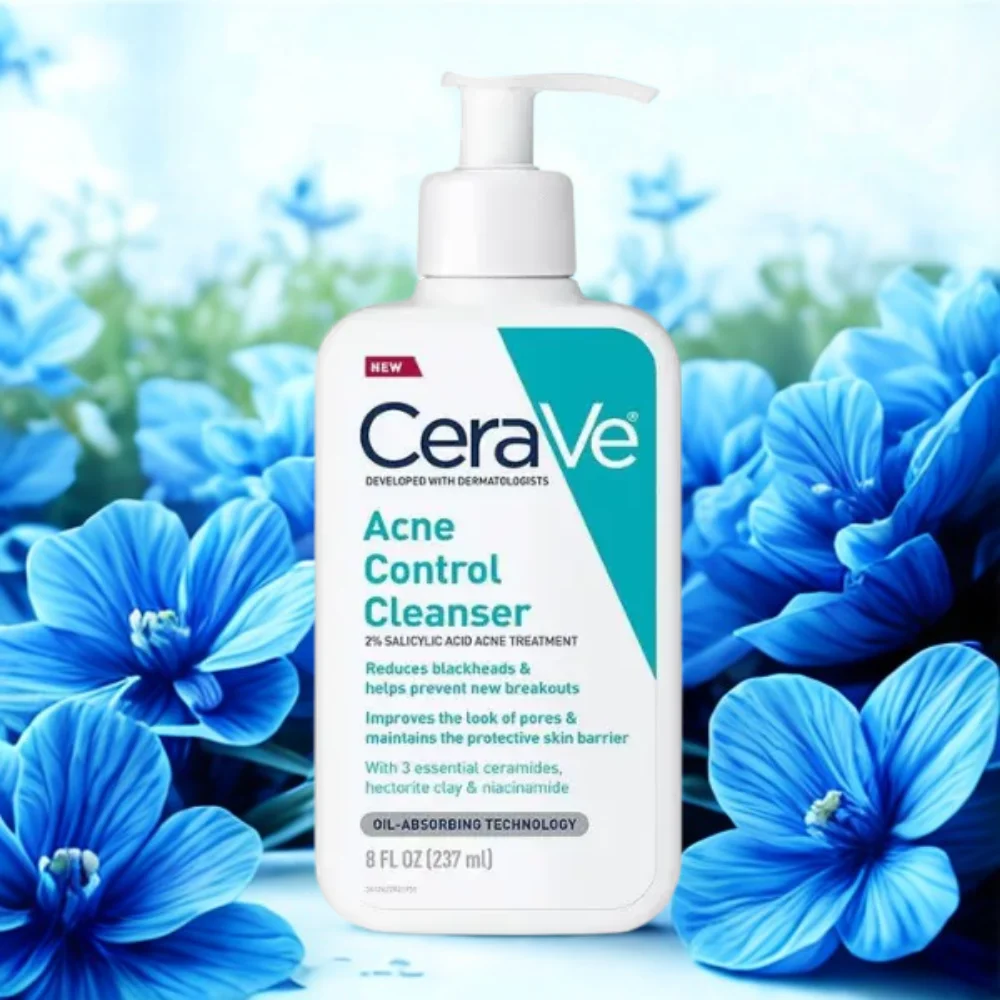 CeraVe Acne Control Cleanser pump