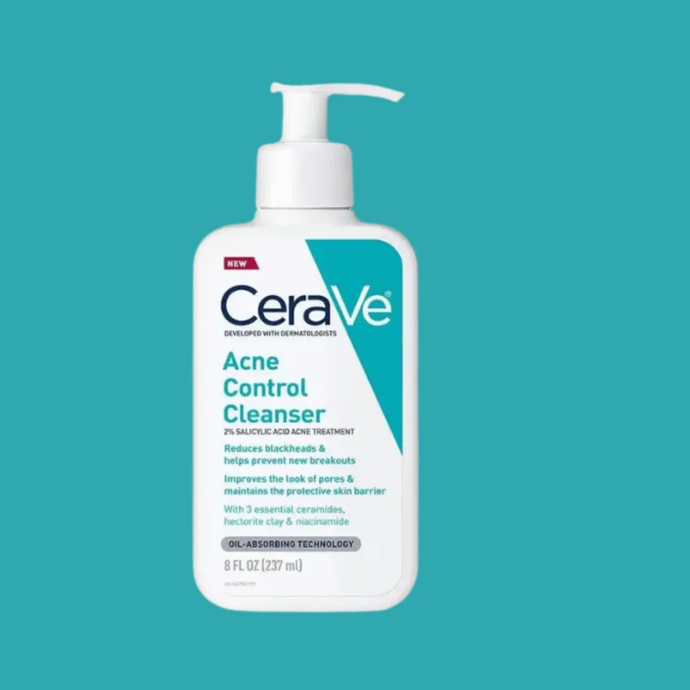 CeraVe Acne Control Cleanser pump