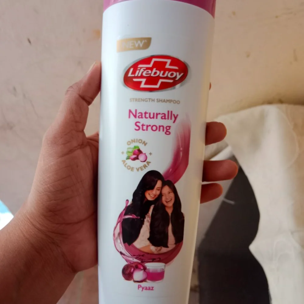 Lifeboy Shampo natural strong Onion