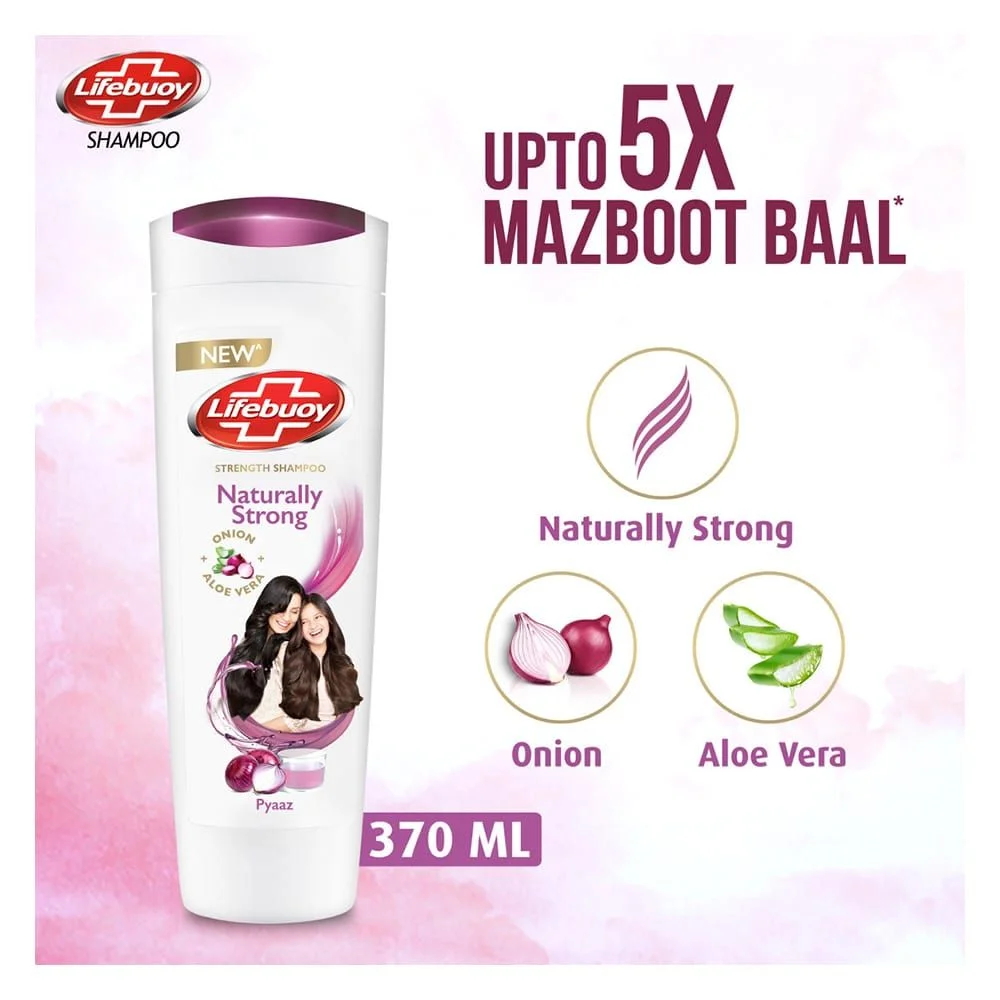 Lifeboy Shampo natural strong Onion