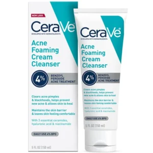 Acne Foaming Cream Cleanser Cerave