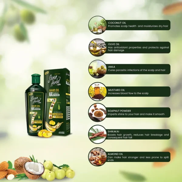 Seven Herbal Hair Oil