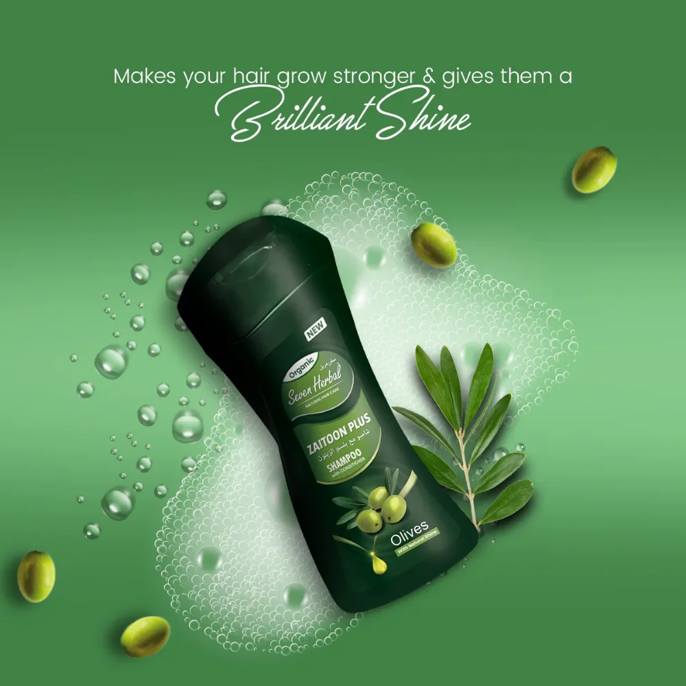 Zaitoon Plus Olive Care Shampoo