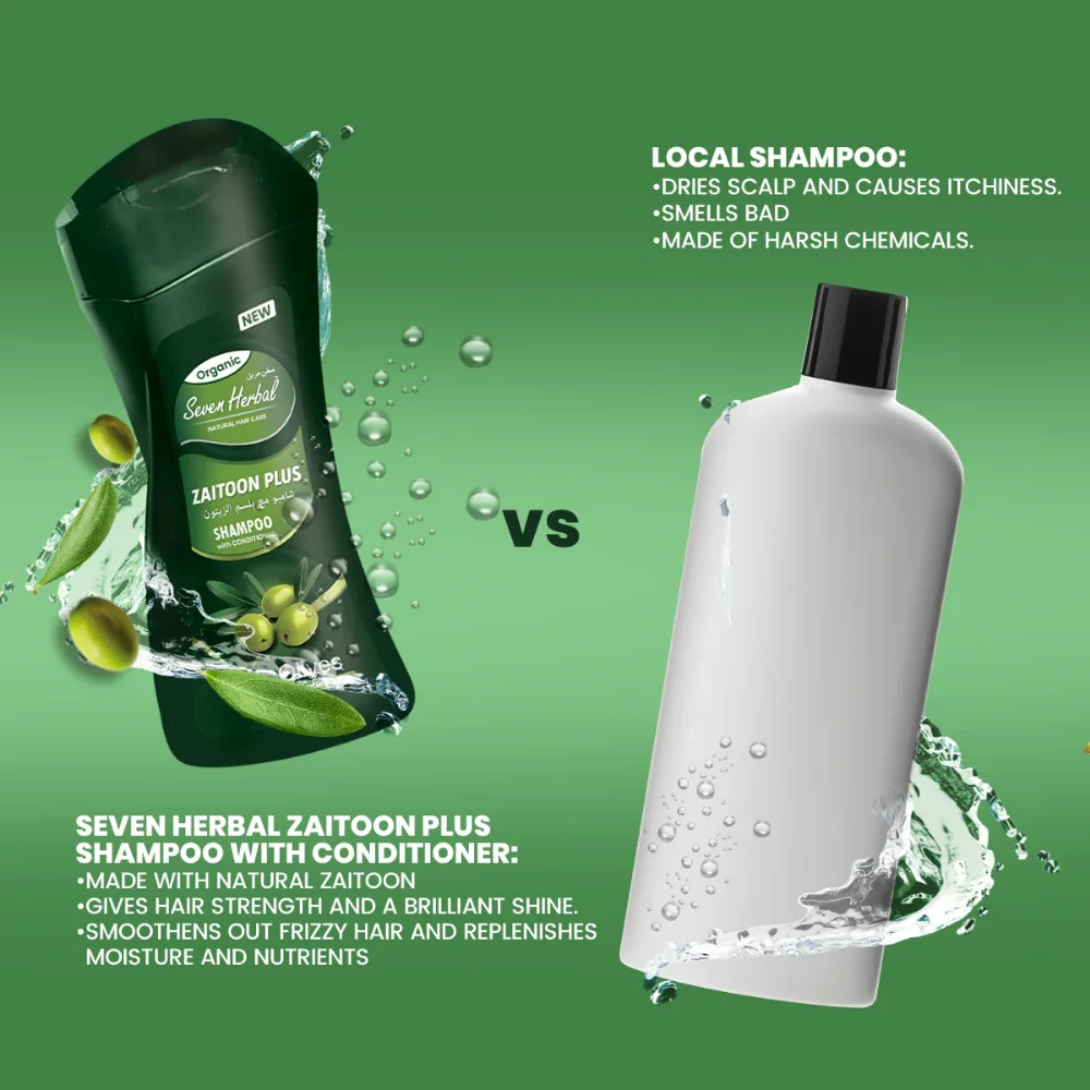 Zaitoon Plus Olive Care Shampoo