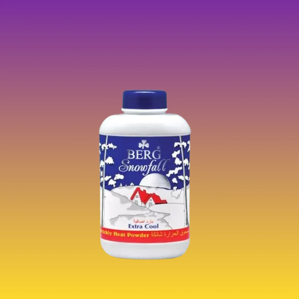 BERG Extra Cool Snow Fall Prickly Heat Powder