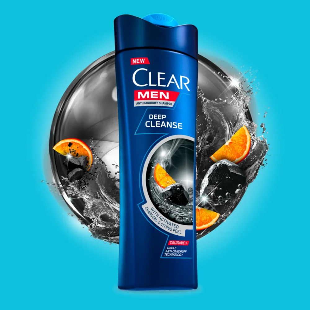CLEAR Men Deep Cleanse Charcoal Shampoo