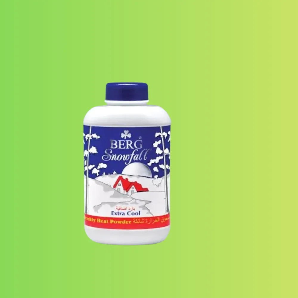 BERG Extra Cool Snow Fall Prickly Heat Powder