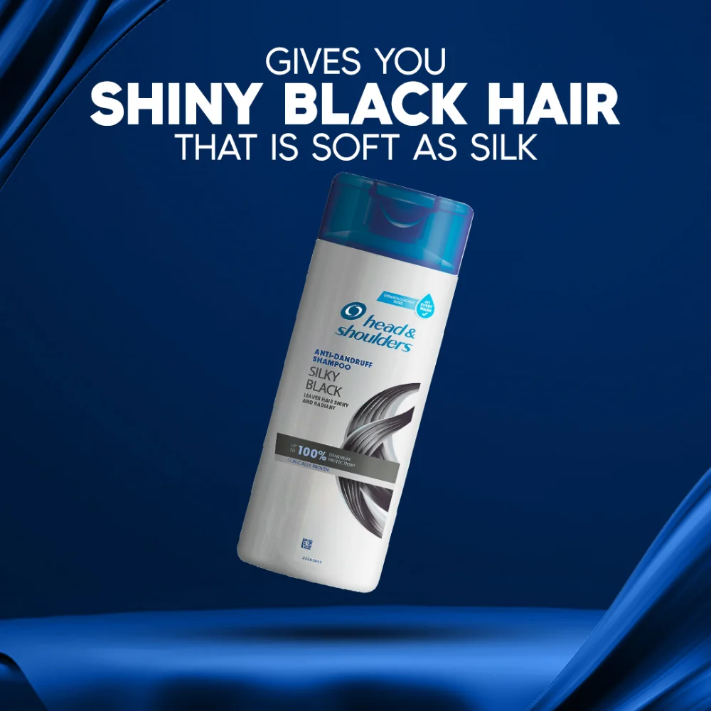 Head & Shoulders Silky Black Shampoo