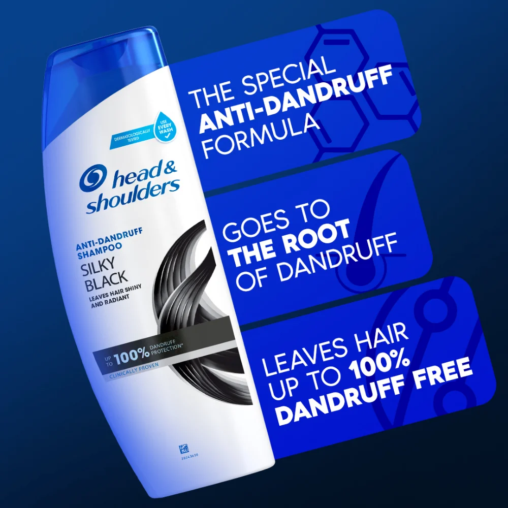 Head & Shoulders Silky Black Shampoo