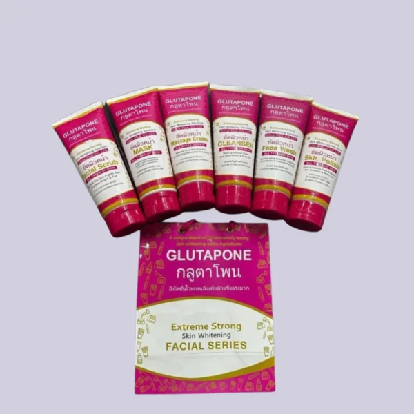 The Glupatone Whitening Facial Kit