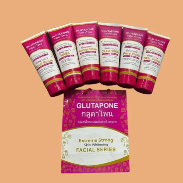 The Glupatone Whitening Facial Kit