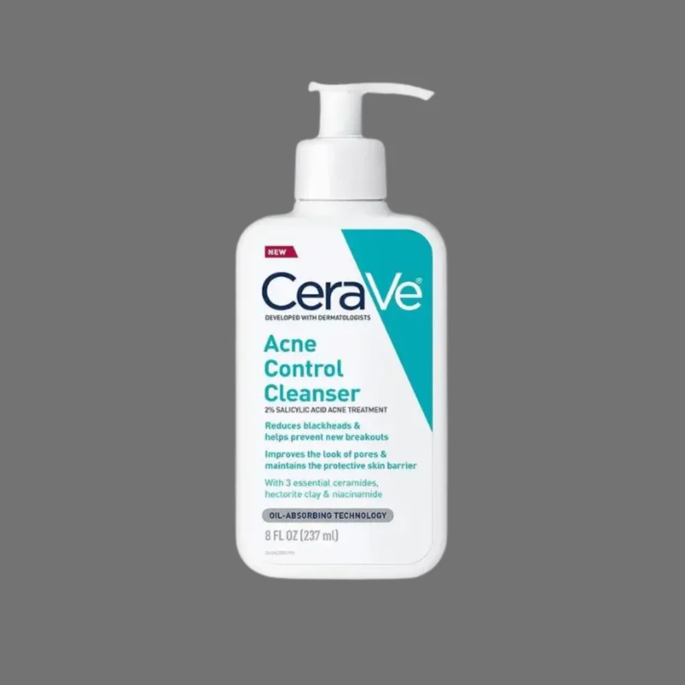 CeraVe Acne Control Cleanser pump