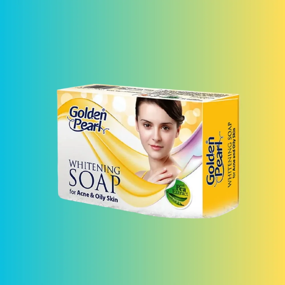 Golden pearl GlowCure Acne Soap 100g - Image 2
