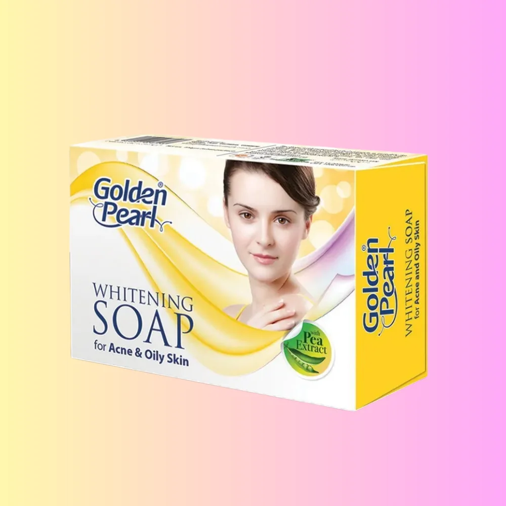 Golden pearl GlowCure Acne Soap 100g - Image 3