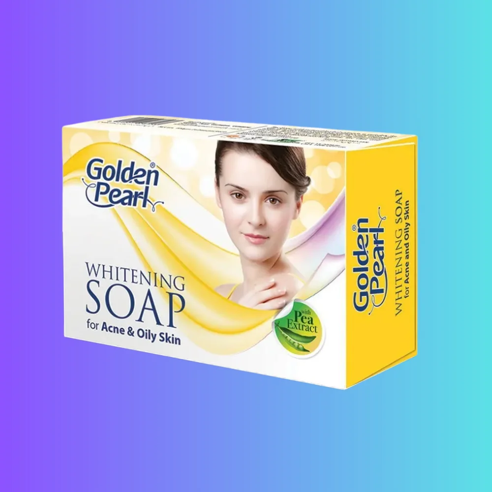 Golden pearl GlowCure Acne Soap 100g - Image 4