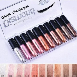 Heng Fang Shine Diamond Glitter Eyeshadow (Pack of 10)