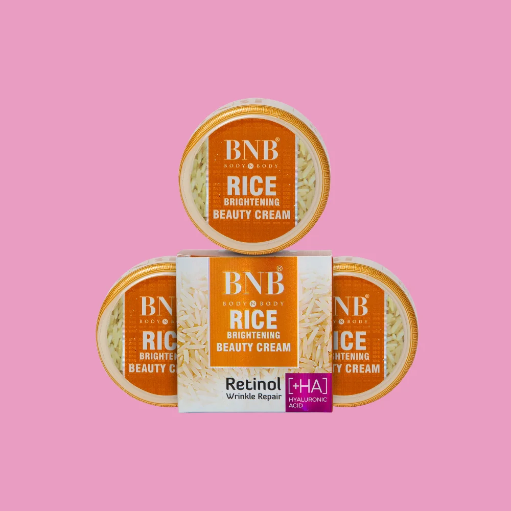 Rice Brightening Beauty Cream – Pack of 3 for Fair & Glowing Skin