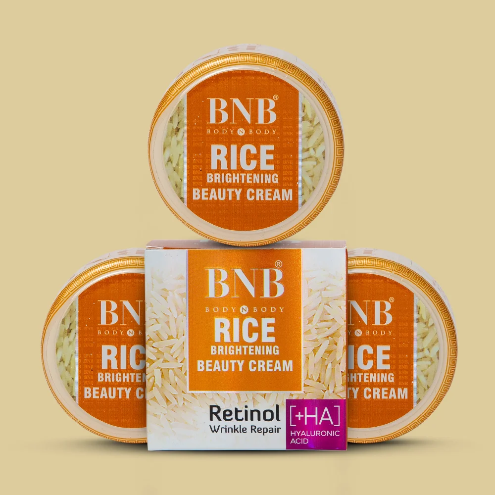 Rice Brightening Beauty Cream – Pack of 3 for Fair & Glowing Skin