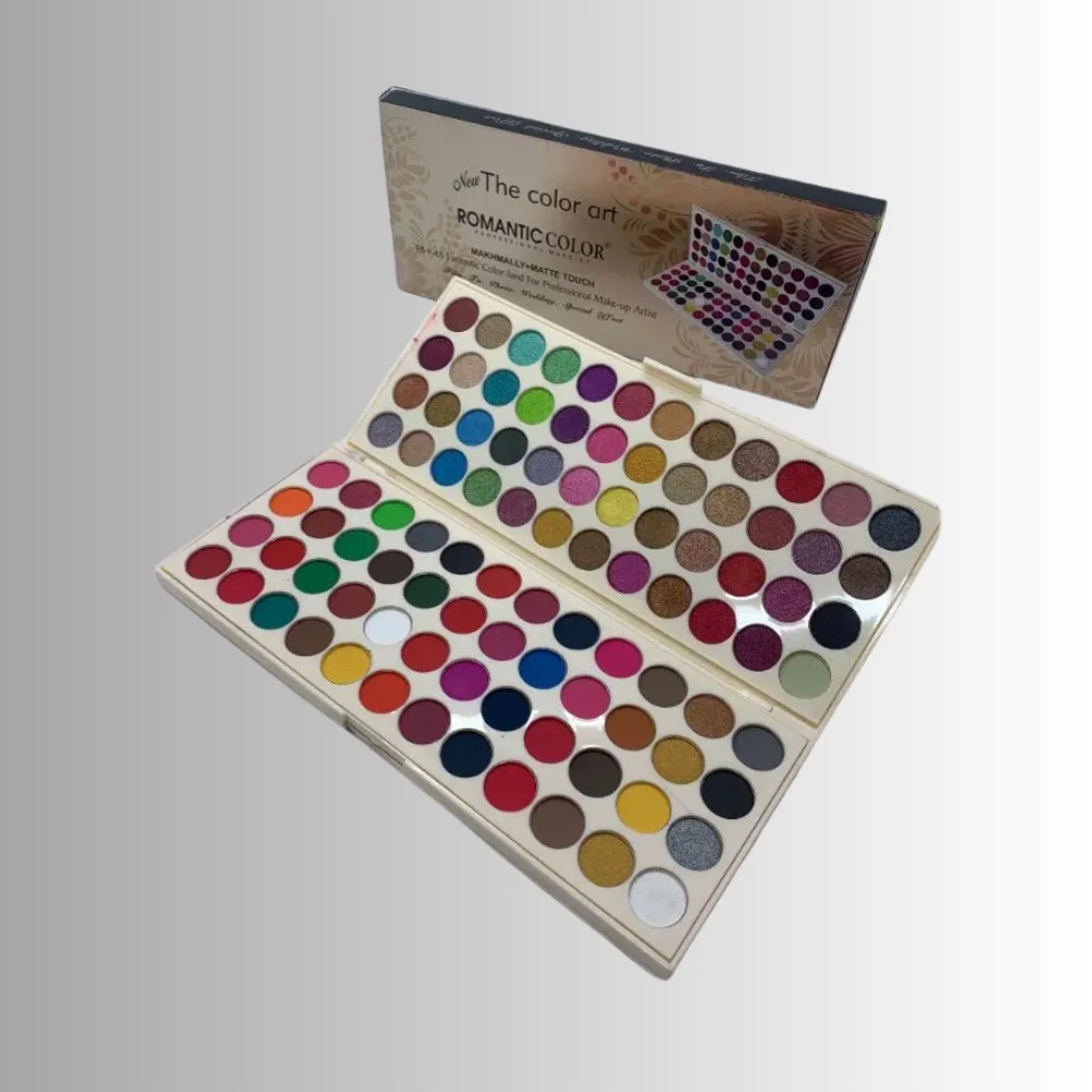 Romantic Color Eyeshadow Kit (48 Matte & 48 Shimmer Colors)