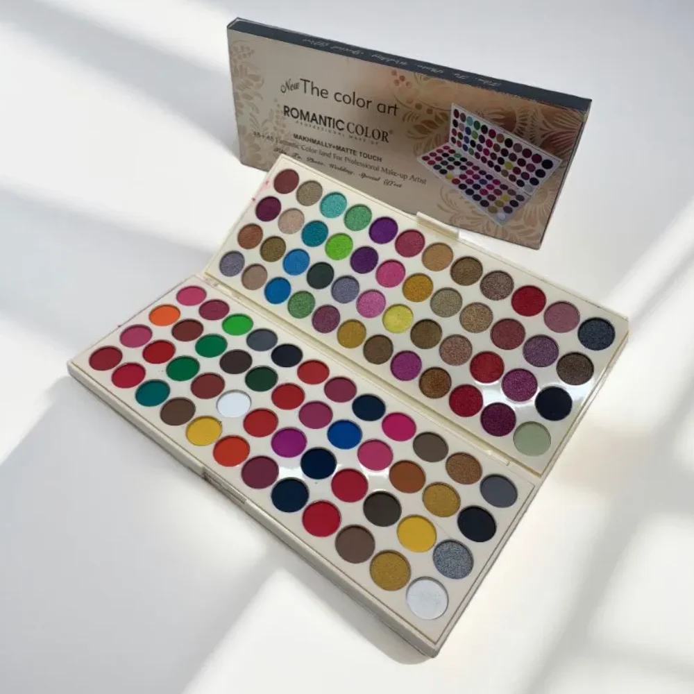 Romantic Color Eyeshadow Kit (48 Matte & 48 Shimmer Colors)