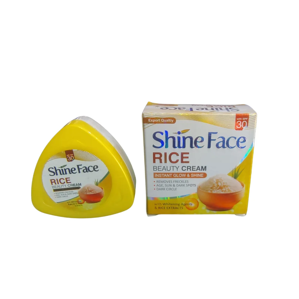 Shine Face Beauty Cream with Rice Extracts – Brightening & Nourishing Formula