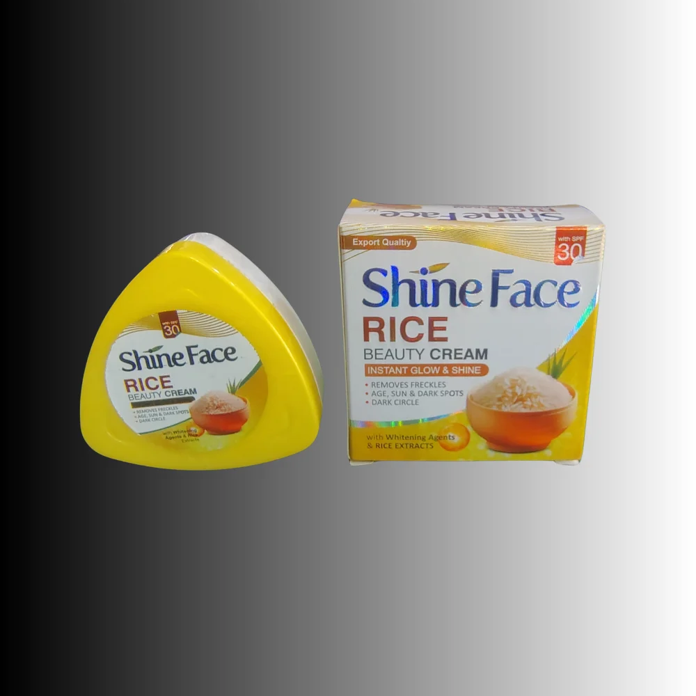 Shine Face Beauty Cream with Rice Extracts – Brightening & Nourishing Formula