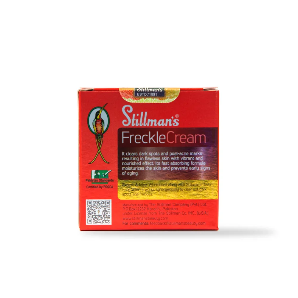 Stillman Advanced Freckle Cream for Clear Skin