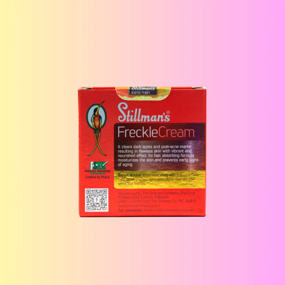Stillman Advanced Freckle Cream for Clear Skin