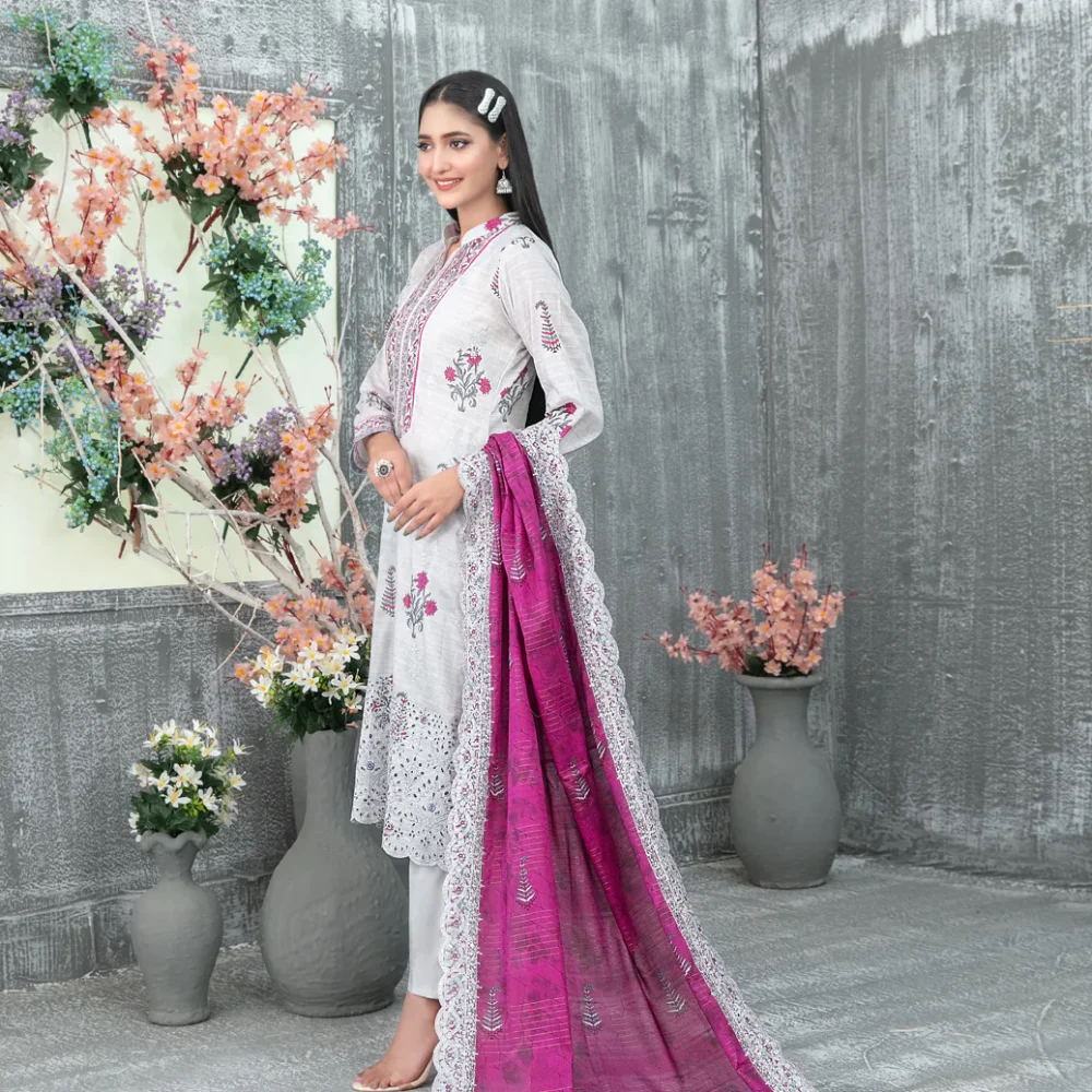 Tawakkal A-2 Lawn 3pc Collection – Premium Unstitched Suit - Image 3