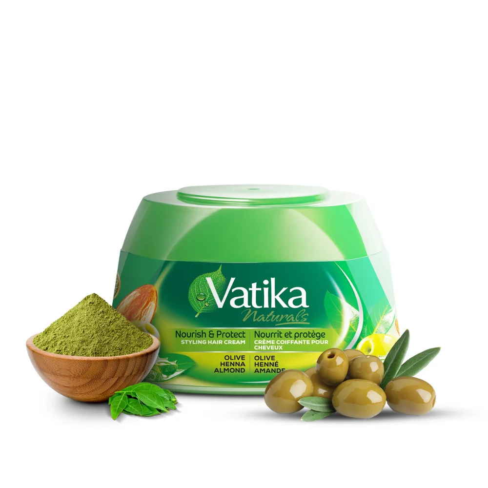 Vatika Hair Styling Cream – Nourish & Protect