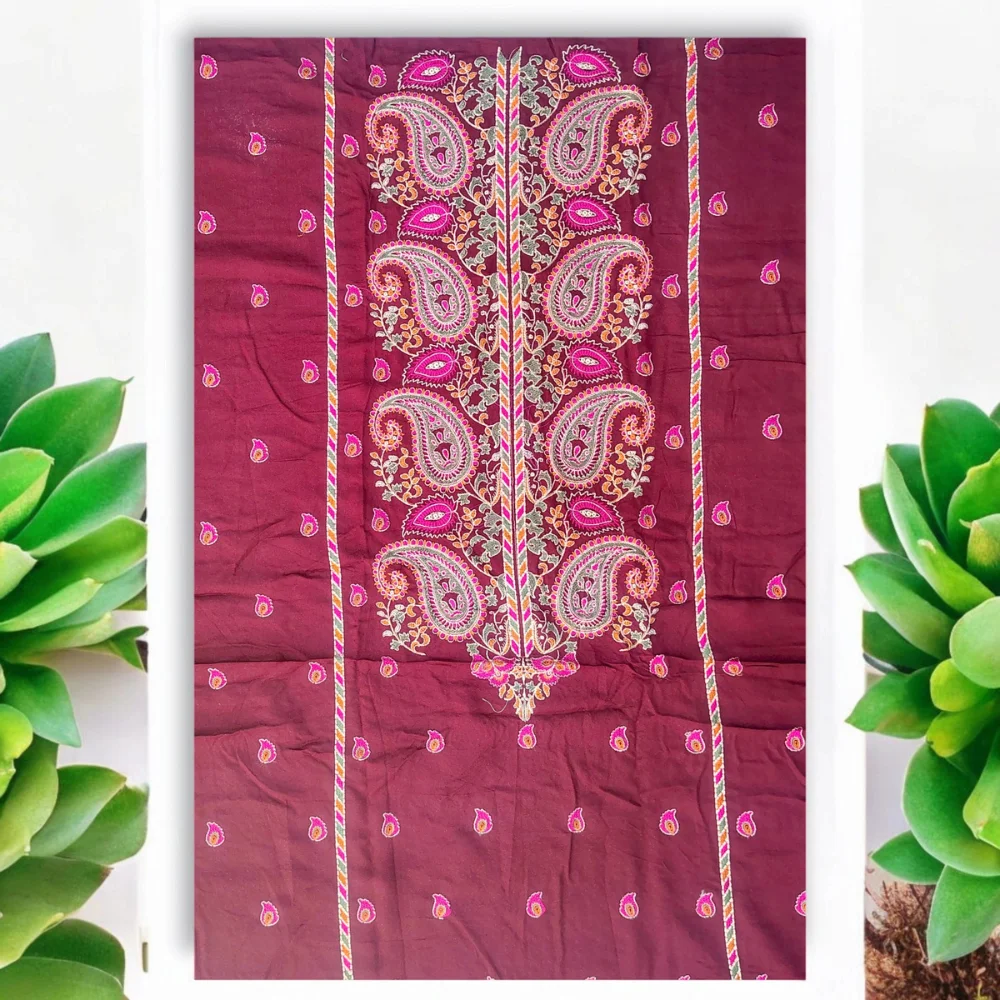 Bareeze Karandi Full Embroidered 2PC Suit – Article 1