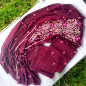 Bareeze Karandi Full Embroidered 2PC Suit – Article 1