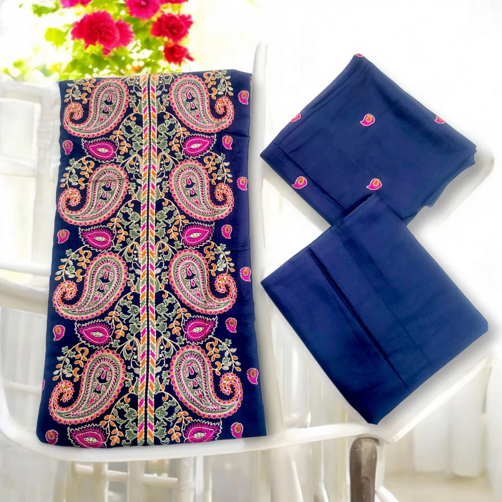 Bareeze Karandi Full Embroidered 2PC Suit – Article 6