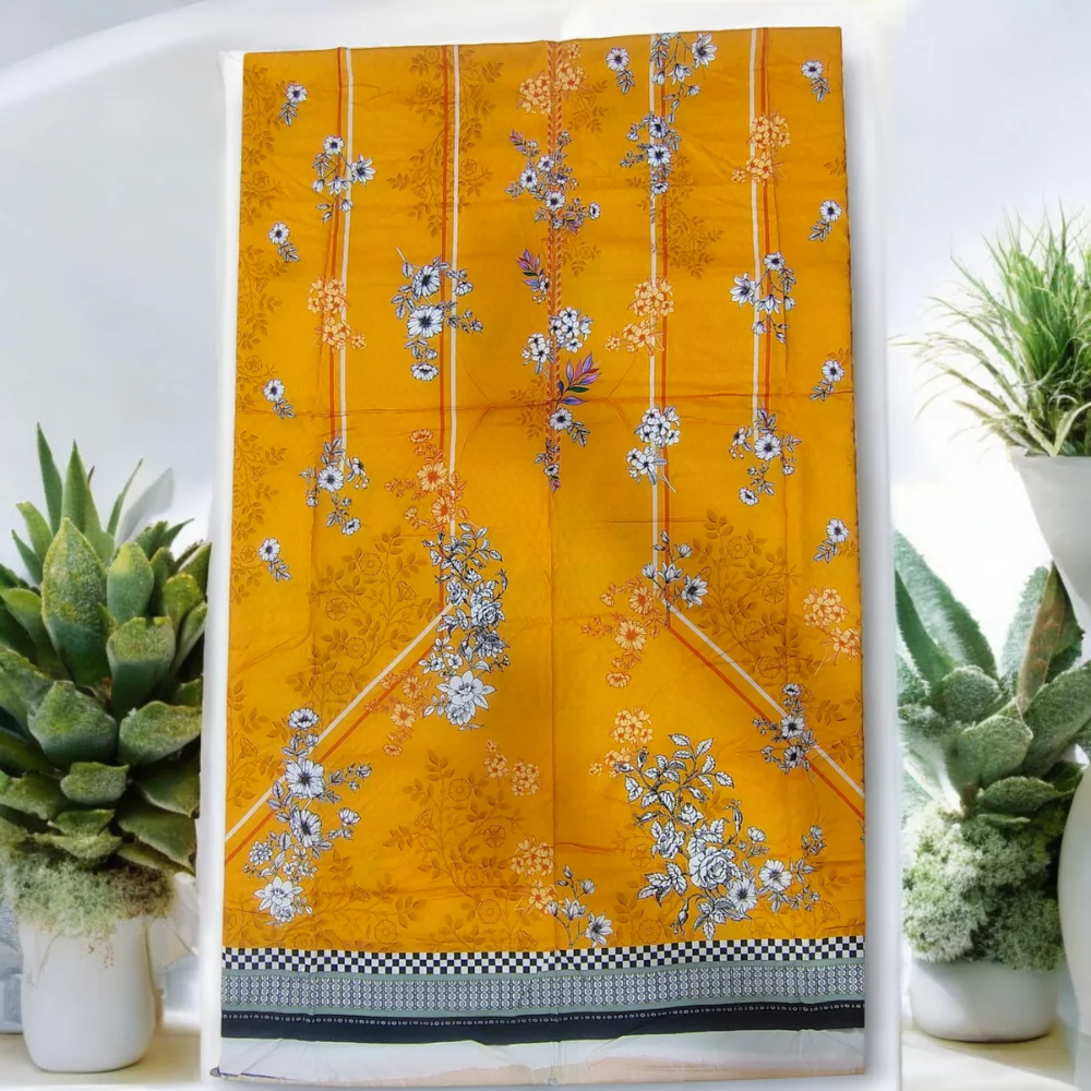 Bin Saeed Linen 3 PCs Suit – Article 1