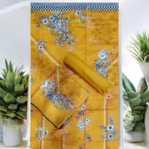 Bin Saeed Linen 3 PCs Suit – Article 1