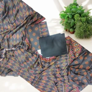 Bin Saeed Linen 3 PCs Suit – Article2