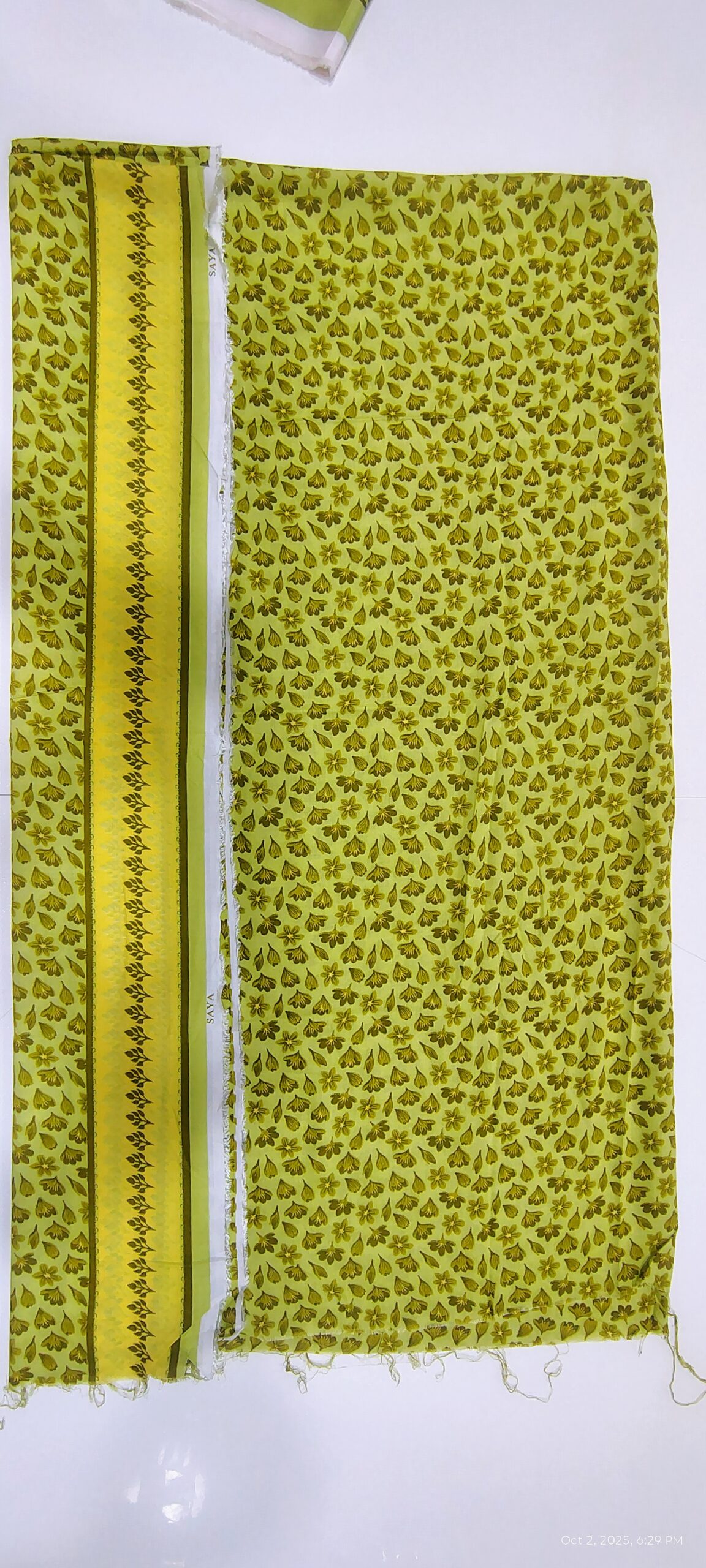 SAYA Digital Premium Printed Viscose 3 PCs Suit – Article 2 - Image 4