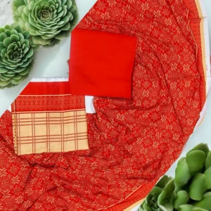 SAYA Digital Premium Printed Viscose 3 PCs Suit – Article 1