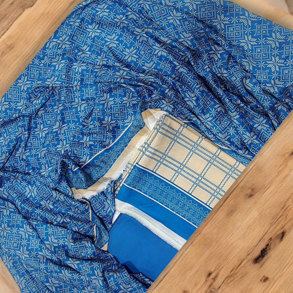 SAYA Digital Premium Printed Viscose 3 PCs Suit – Article 3