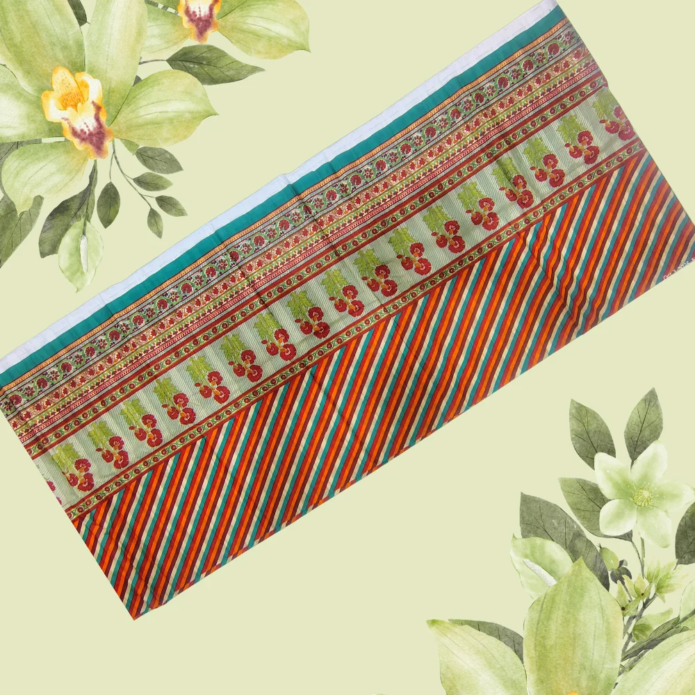 KHAADI Digital Premium Printed Linen 3 PCs Suit Article 1