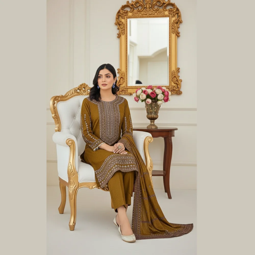 DARAKSHAN Dhanak Doria 3 PCs Suit Article 2