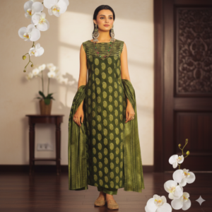 SAFWA Printed Lawn 3PC Suit Article 2