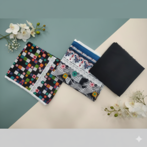 SAFWA Printed Lawn 3PC Suit Article 4