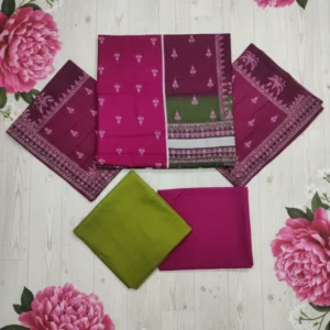 SOKAMAL 3 PC Digital Printed Lawn Suit Article 1