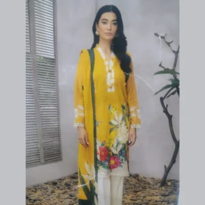 SOKAMAL 3 PC Digital Printed Lawn Suit Article 5