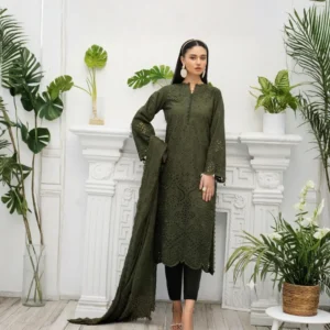NOOR E CHASHAM By AALAYA Premium Embroidered Lawn 3PC Suit Article 2